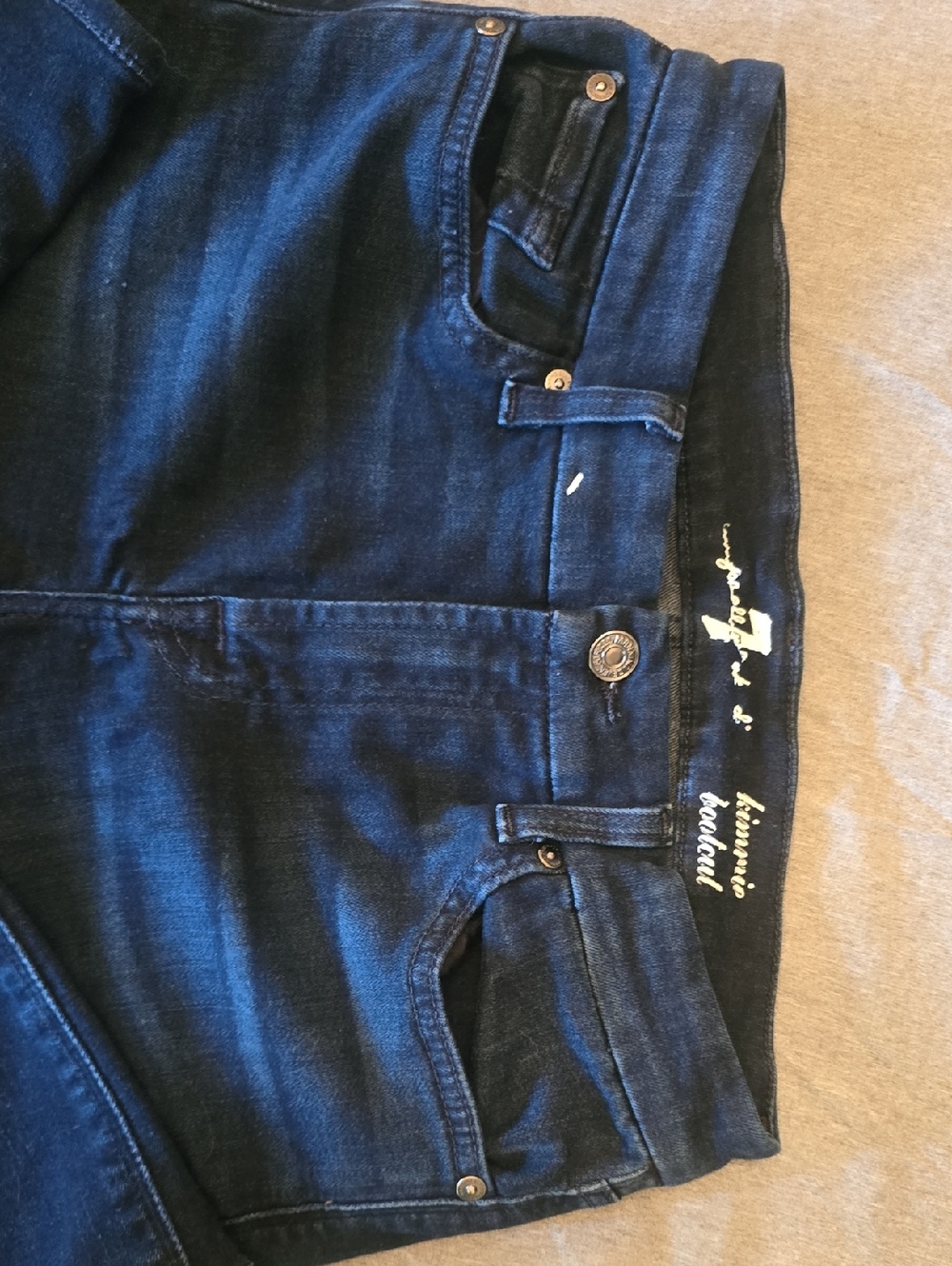 7 For All Mankind- Kimmie Bootcut Dark Indigo Jeans